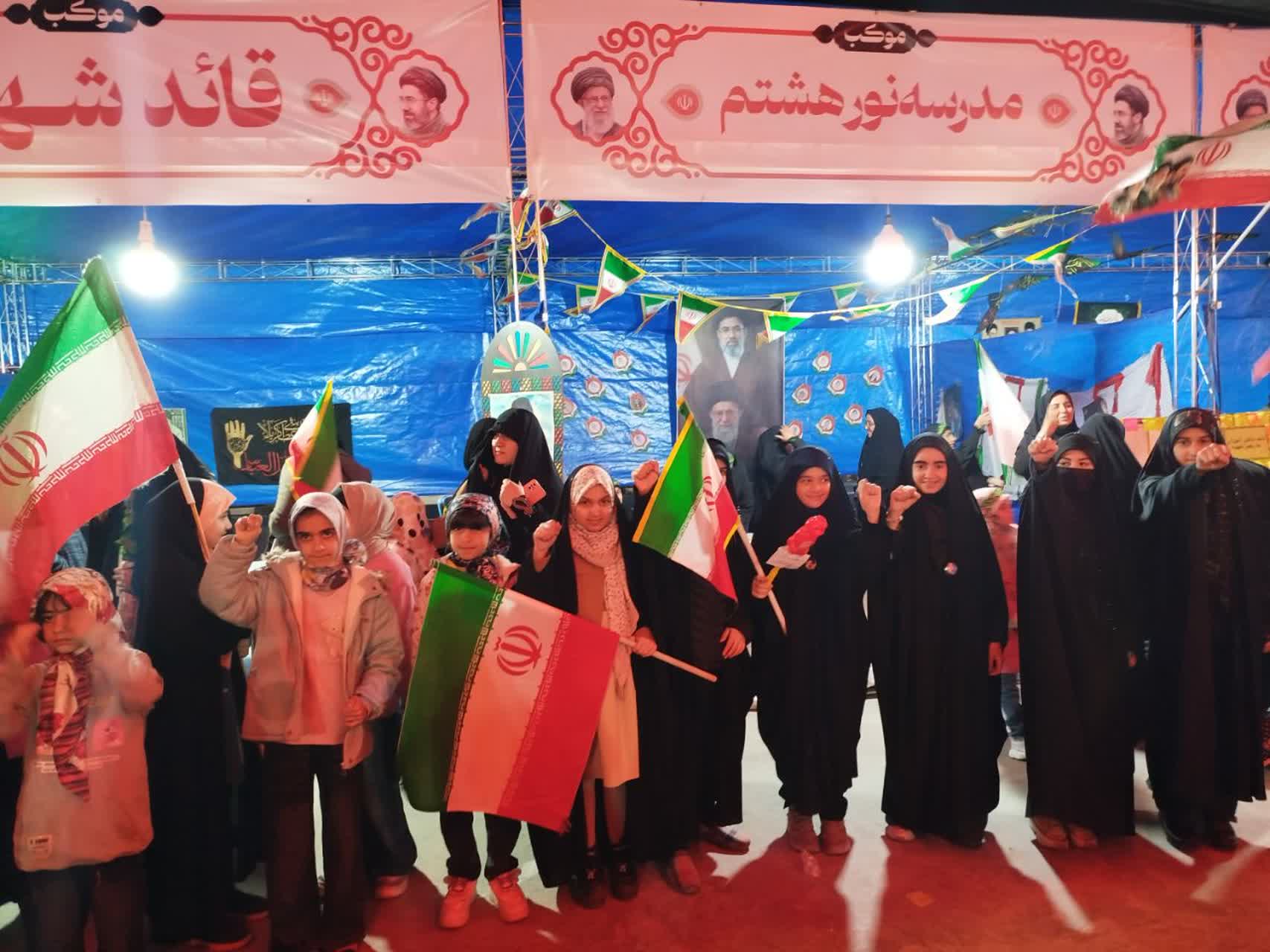 برپایی موکب در چهلم رهبر شهید 